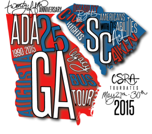 ADA25 Georgia and South Carolina Tour Logo